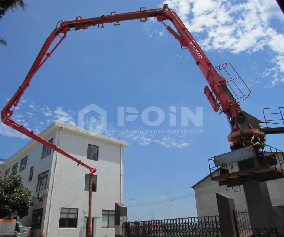 Hydraulic Spider-Mobile Placing Boom - POIN