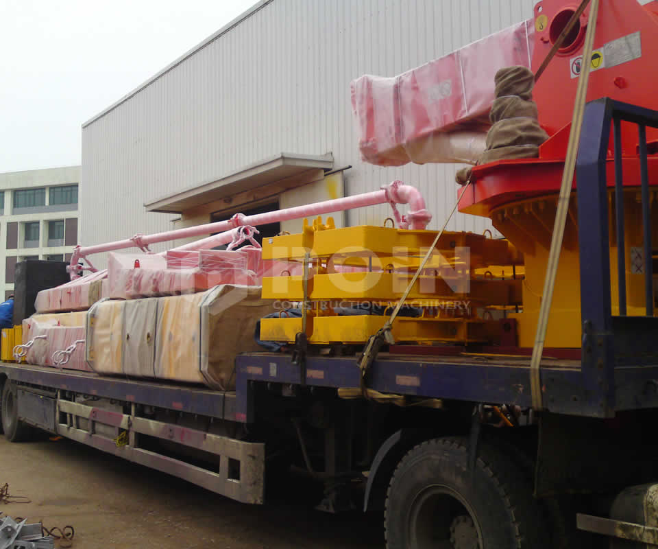 Hydraulic Spider-Mobile Placing Boom - POIN