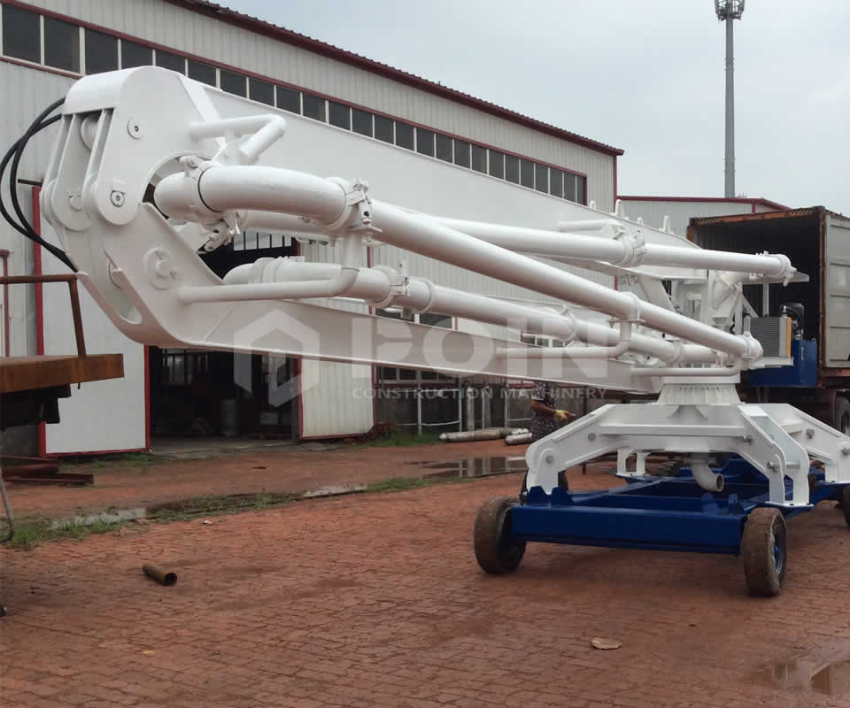 Hydraulic Spider-Mobile Placing Boom - POIN