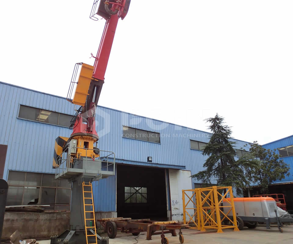Hydraulic Spider-Mobile Placing Boom - POIN