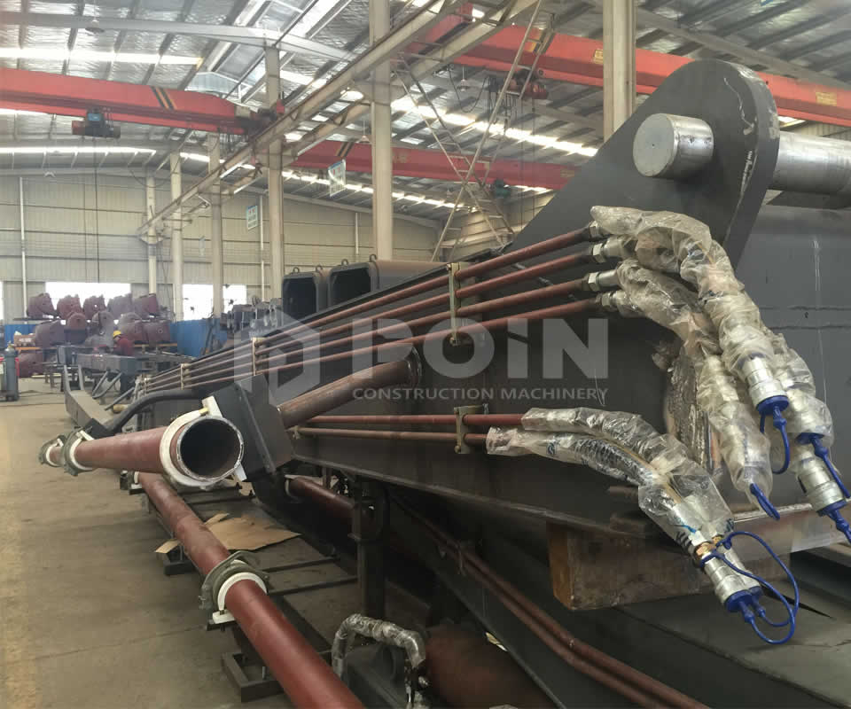 Hydraulic Spider-Mobile Placing Boom - POIN