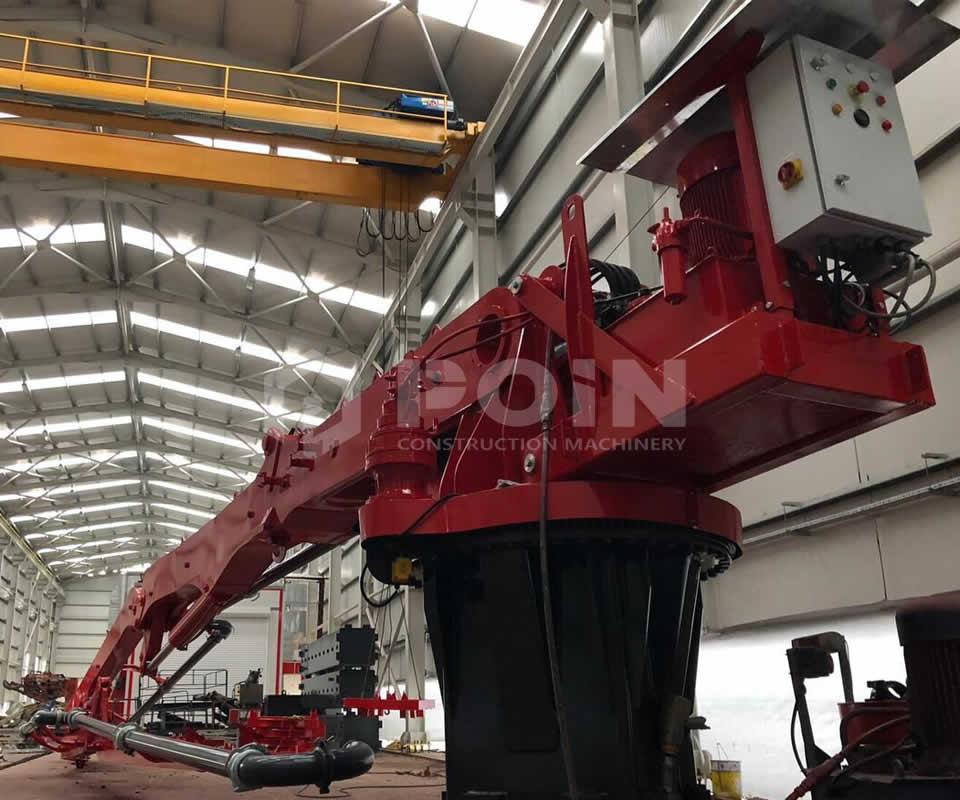 Hydraulic Spider-Mobile Placing Boom - POIN