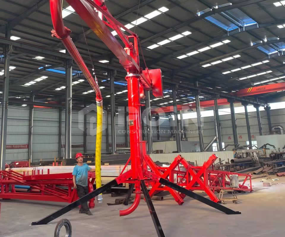 Hydraulic Spider-Mobile Placing Boom - POIN