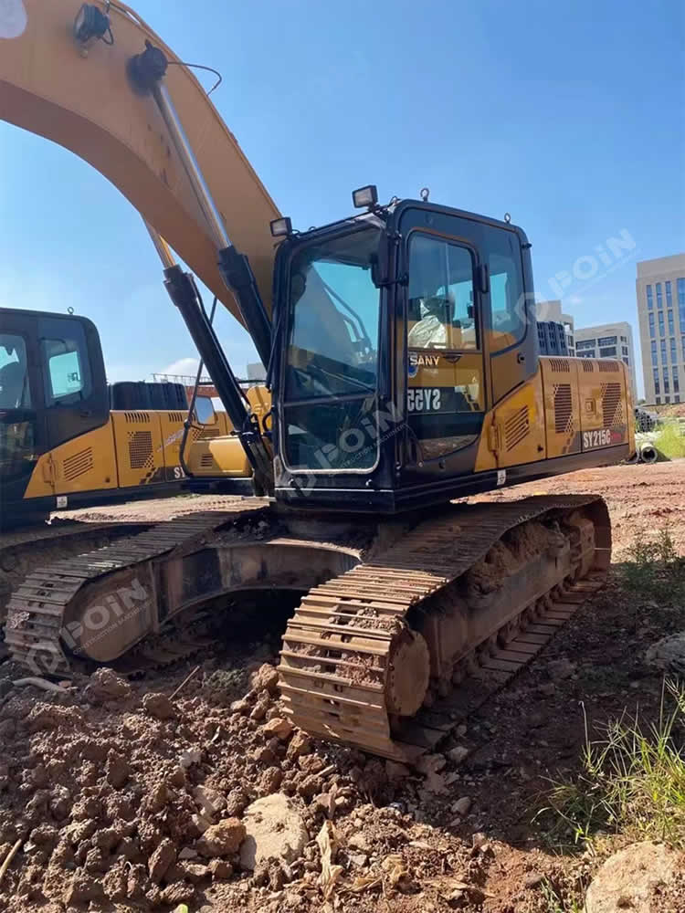 2021 SANY SY215C Used Track Excavator - POIN