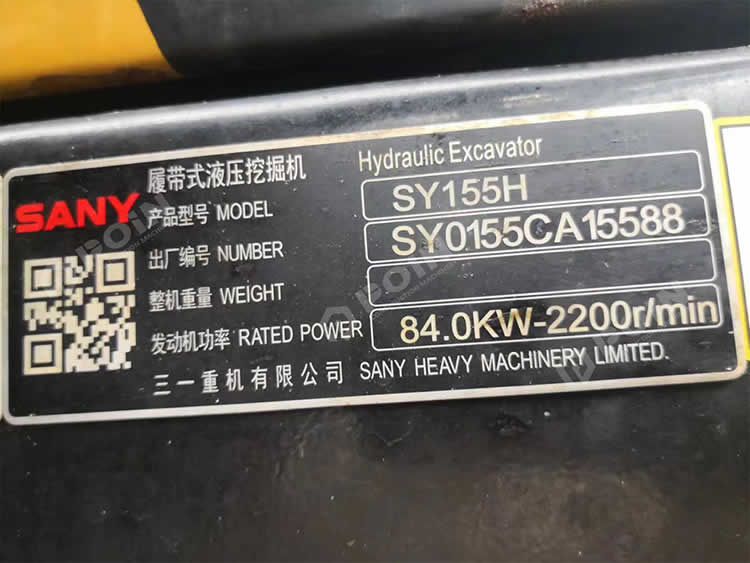 2018 SANY SY155C Used Track Excavator - POIN