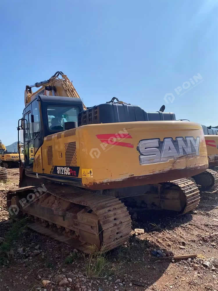 2021 SANY SY215C Used Track Excavator - POIN