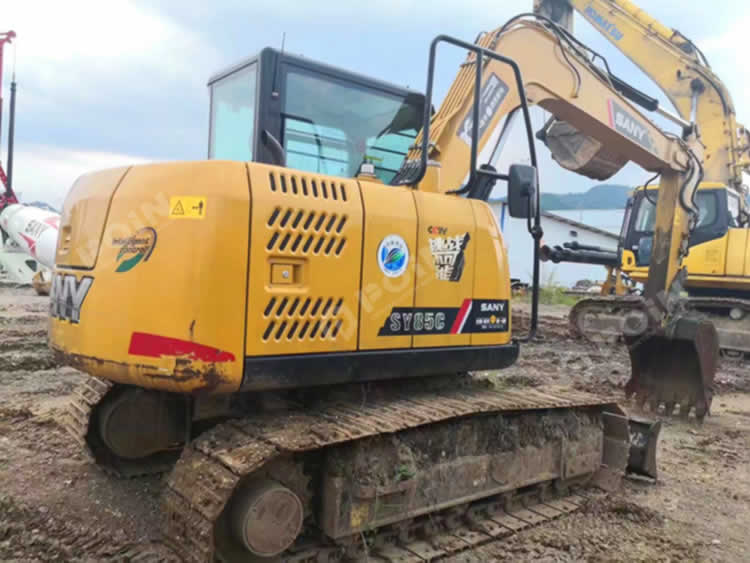 2018 SANY SY75 Used Track Excavator - POIN