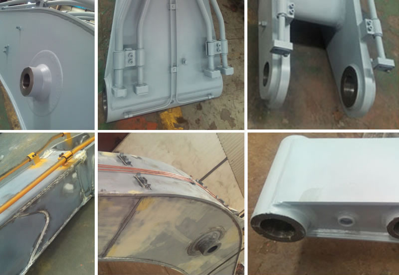 Pluma y balancín estándar para excavadora a la venta - Fábrica POIN