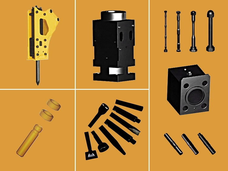 Excavator Box Type Hydraulic Rock Breaker for sale - POIN