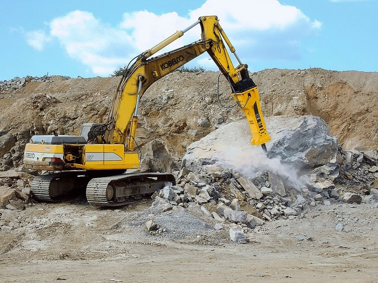Excavator Box Type Hydraulic Rock Breaker for sale - POIN