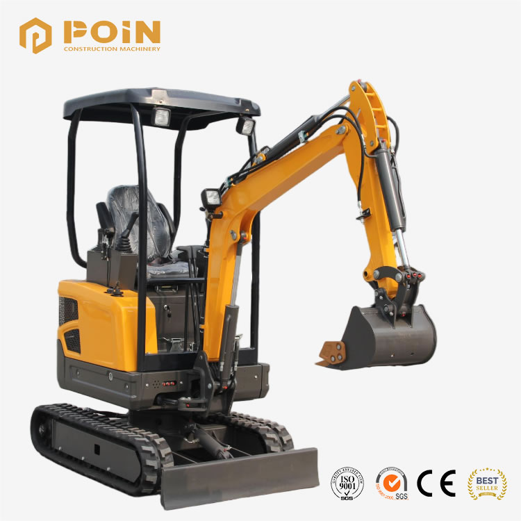 PE8015 1500kg Efficient Mini Crawler Excavator