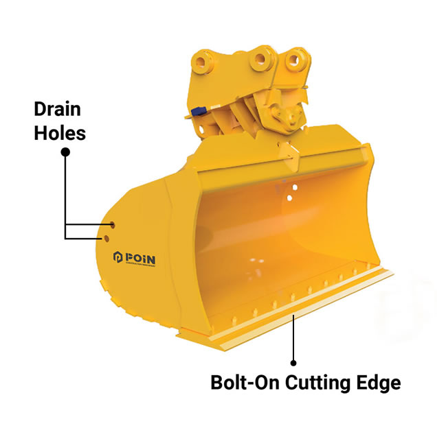 General Standard Excavator Bucket for sale - POIN